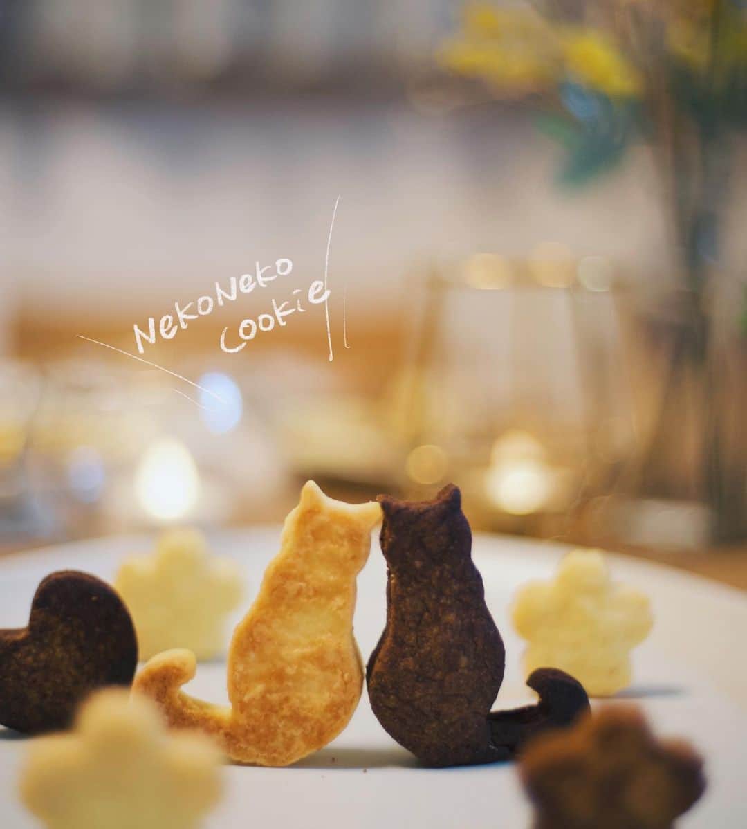 Sherryのインスタグラム：「ㅤㅤㅤㅤㅤㅤㅤㅤㅤㅤㅤㅤㅤ ㅤㅤㅤㅤㅤㅤㅤㅤㅤㅤㅤㅤㅤ 今日もおうち時間より🐈❤︎ ㅤㅤㅤㅤㅤㅤㅤㅤㅤㅤㅤㅤㅤ 久しぶりにクッキー焼きました。 型が可愛いんですよね〜 アイシングとかしたらもっと可愛いんだろうなぁ🌸 ㅤㅤㅤㅤㅤㅤㅤㅤㅤㅤㅤㅤㅤ ㅤㅤㅤㅤㅤㅤㅤㅤㅤㅤㅤㅤㅤ」