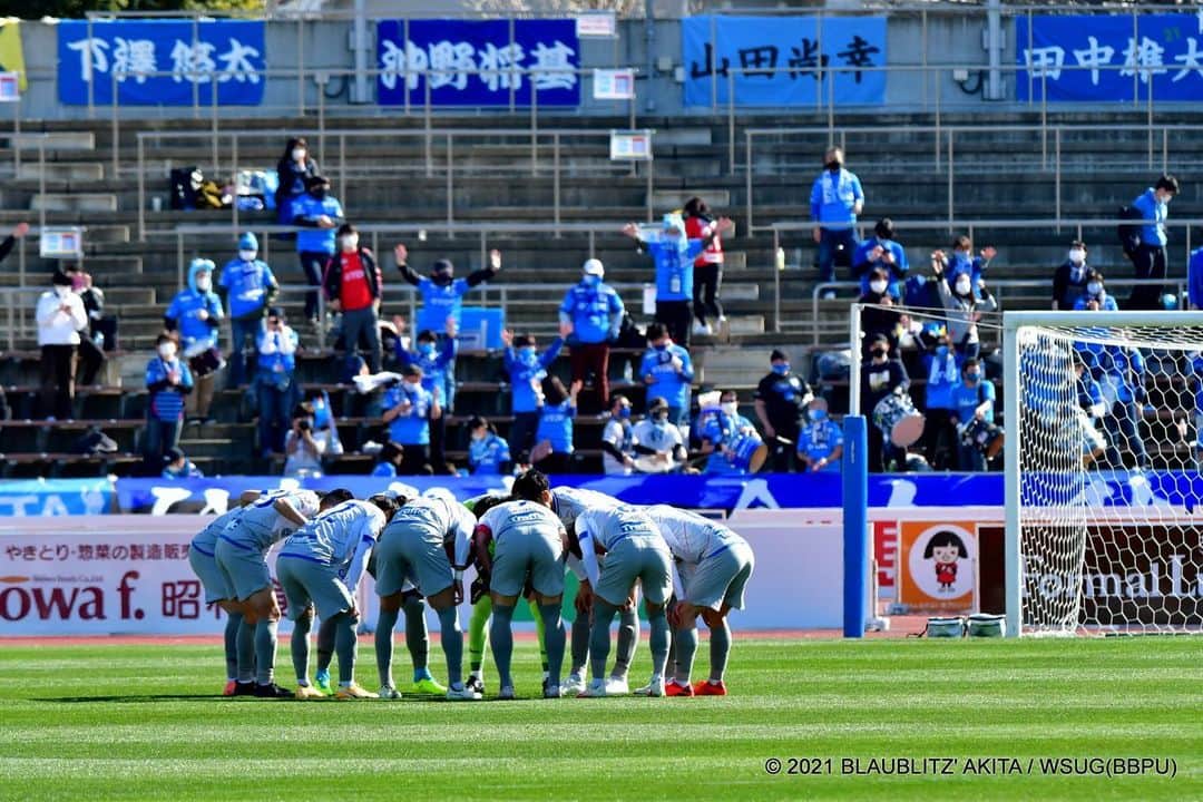 のインスタグラム：「2021.2.28  #blaublitzakita」