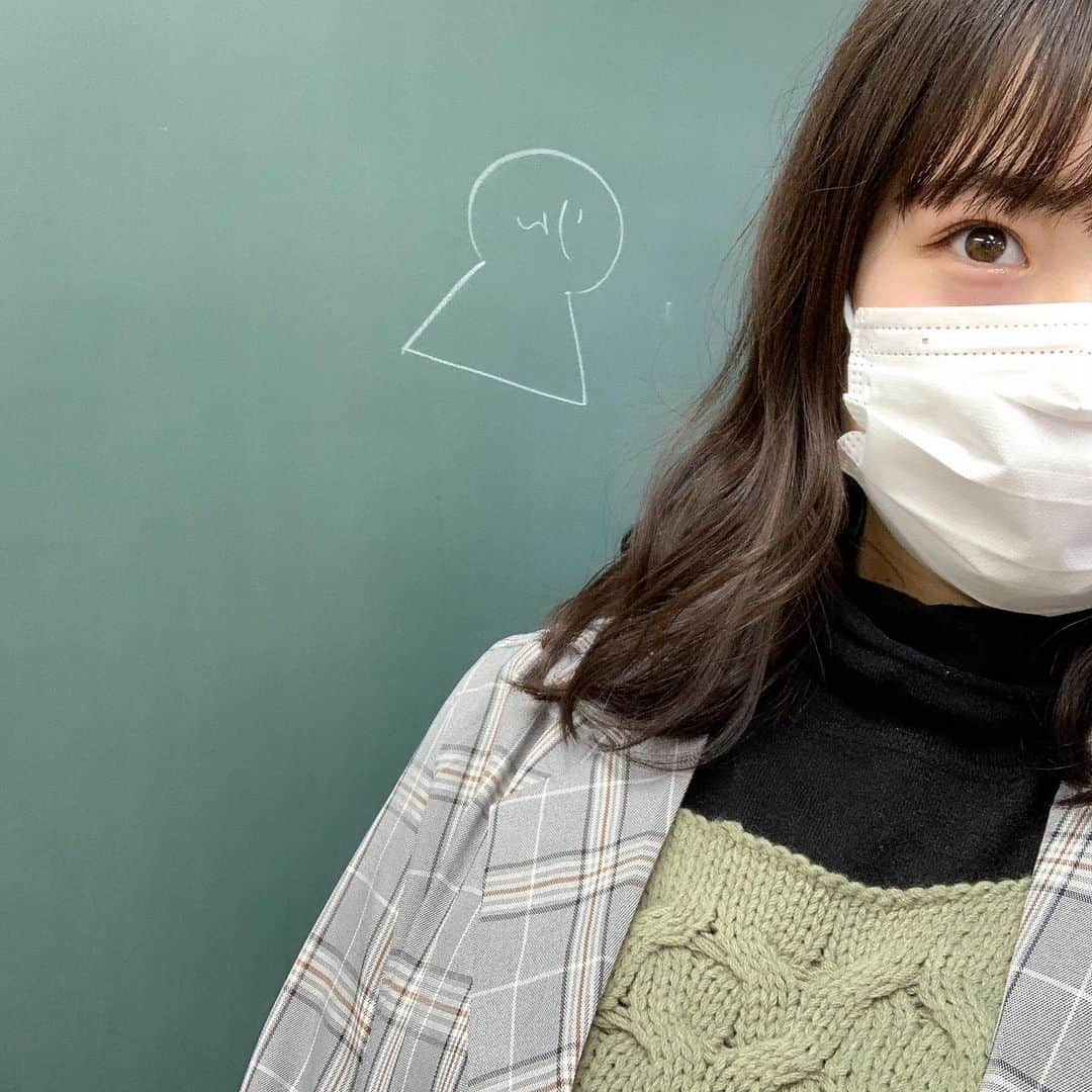 溝川凜のインスタグラム：「今日は学校🏫 あったかくなって来たから春服着れる💕」