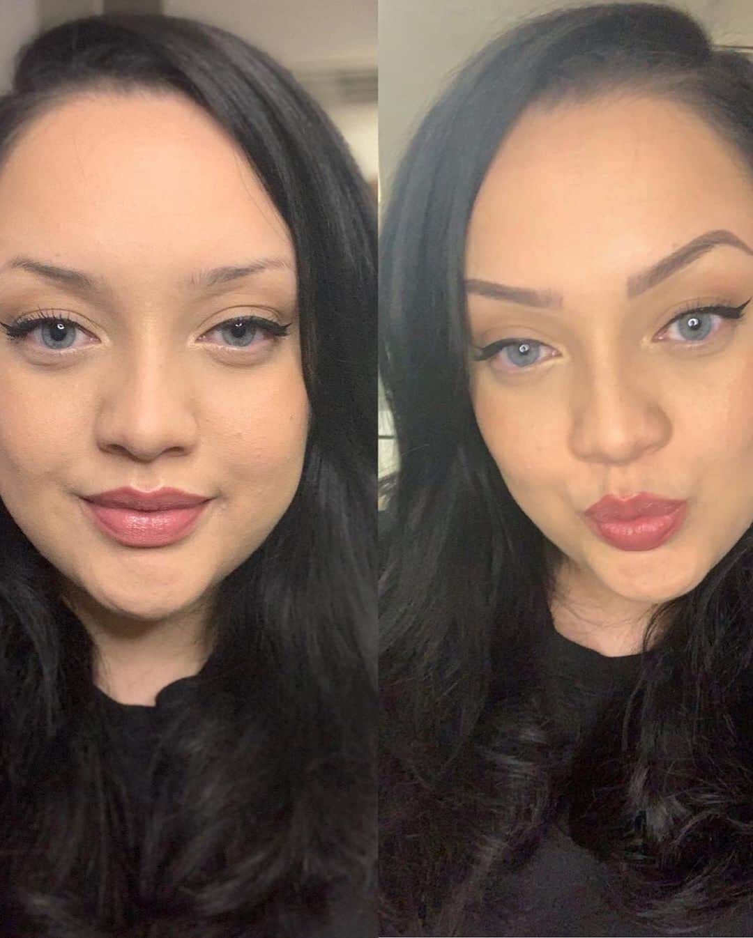 Huda Kattanさんのインスタグラム写真 - (Huda KattanInstagram)「@beautyartbyadi is #BOMBBROWS ready 💣⚡️💃 Swipe through to see the before & after」3月2日 0時02分 - hudabeauty