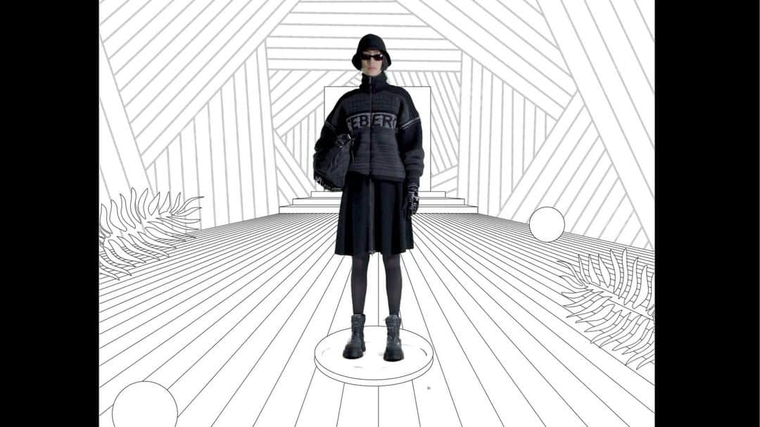 アイスバーグのインスタグラム：「We proudly present the new #Iceberg1974 Women's FW21 Knitwear capsule collection. #FW21 #Knitwear #MFW  @jameslonglondon @mastro.ent @dis.is.notme」