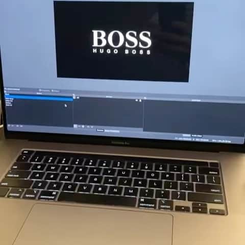 パトリック・キャントレーのインスタグラム：「Awesome day with @boss, here’s a sneak peek of exciting things to come soon! #BOSSsports」