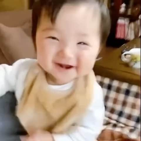 未来弥のインスタグラム：「💯  #赤ちゃん  #5ヶ月ベビー  #baby  #babysmile  #5manthbaby  #cute  #100点」