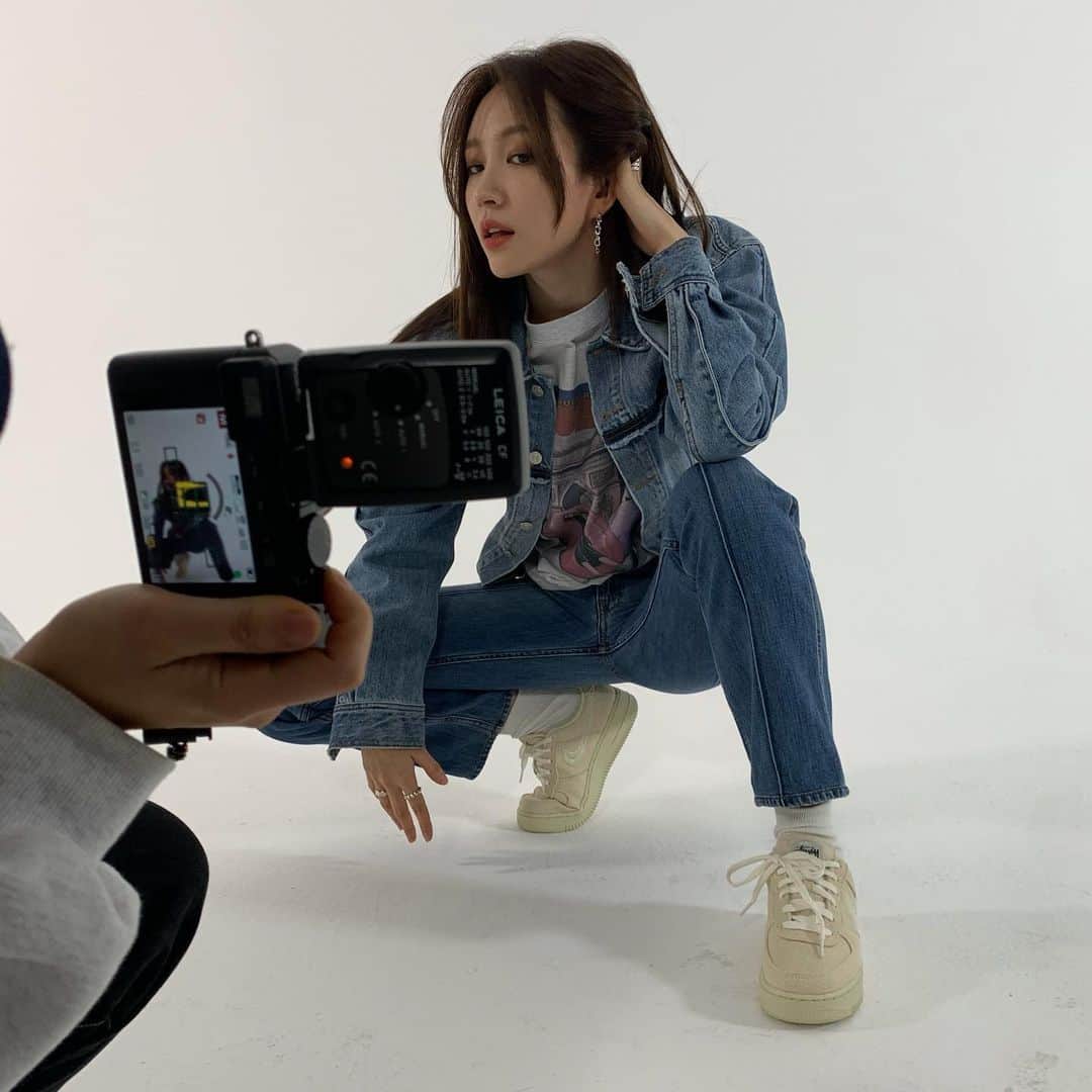 ハニのインスタグラム：「[하니아니희연] 💙」