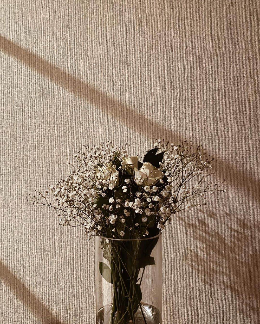 岡田美季さんのインスタグラム写真 - (岡田美季Instagram)「ありがとう🌹🤍 お花のある生活は丁寧な暮らしができてる気がして良い。 現実は全然丁寧に暮らせてない😂 丁寧な暮らしは今年の目標でもある。」3月3日 10時40分 - mikiokada0225