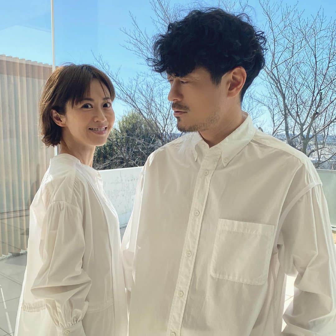 畑野ひろ子のインスタグラム：「久しぶりに夫婦で撮影でした。」
