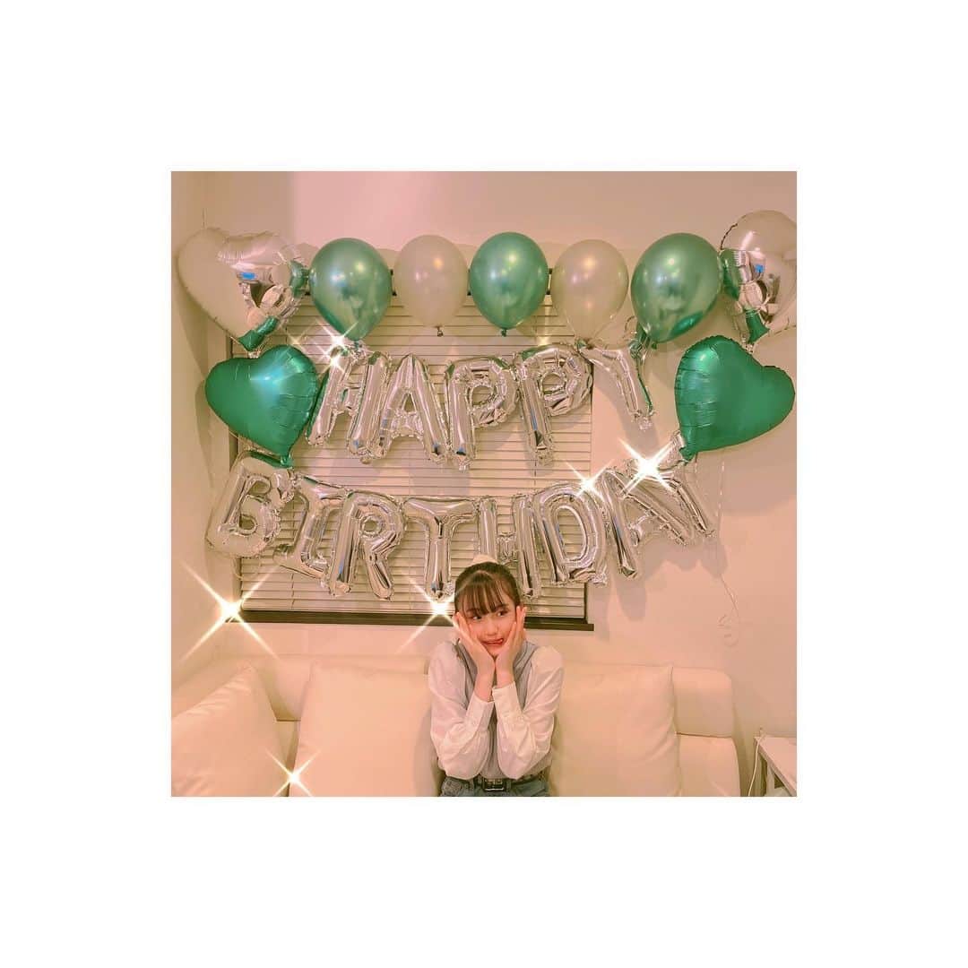 石田凛音のインスタグラム：「・ 誕生日会の時の🥺💭 ・ 皆さん本当に沢山のお祝いのコメントありがとうございます😭💖❕ ・ ・ 13歳も頑張ります✨ ・ ・  #誕生日サプライズ   #誕生日ケーキ   #これからもよろしくね   #石田凛音   #キューガル   #キューガルモデル」