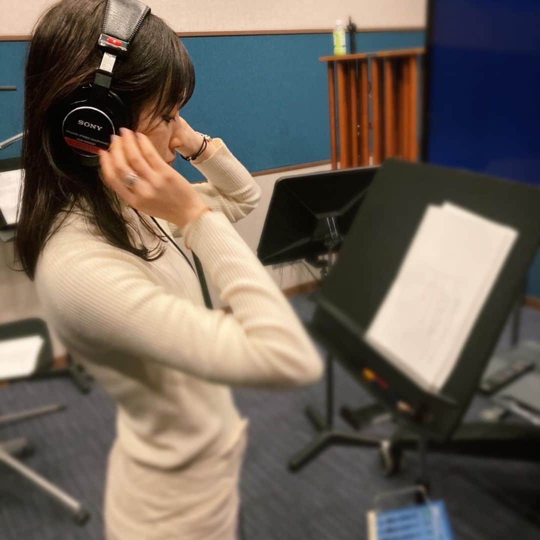 のインスタグラム：「昨日🎙」