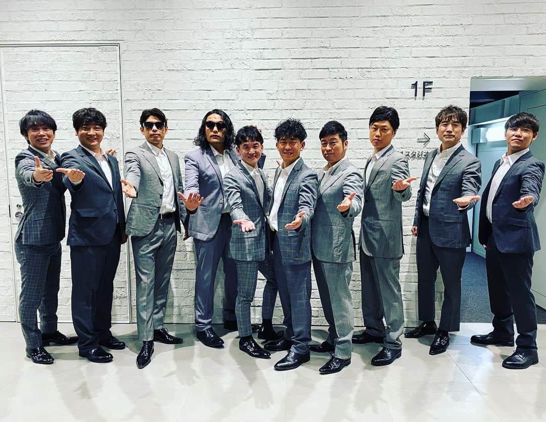 のインスタグラム：「心からリスペクト。本物の生歌半端じゃなかったです。有難うございました。 #有吉の壁 #ゴスペラーズ #見取り図 #ジャンポケ」