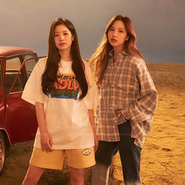 ダヒョンのインスタグラム：「MiHyun looking hella fine 😎」