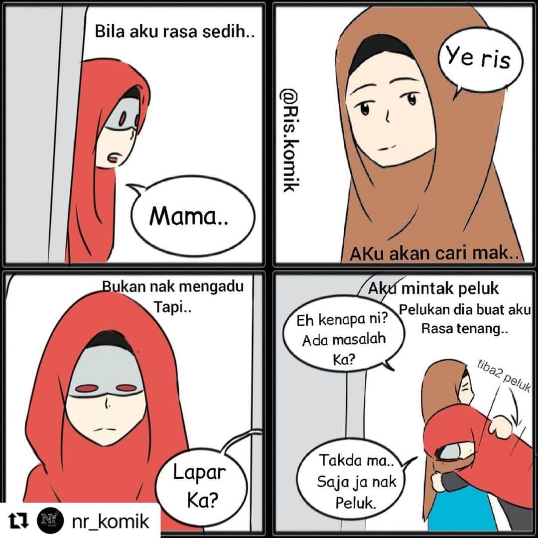 Koleksi Komik Malaysiaさんのインスタグラム写真 - (Koleksi Komik MalaysiaInstagram)「#Repost @nr_komik with @make_repost ・・・ Pelukan hangat.. K.2 . . . . Tak dapat ku bayangkan Hidup tanpa diri mu.. . . . . . . #komikmuslim #komikmalaya #komikus #komikharian #komik #komikmuslimah #komikhantu #komikasli #komikmalaysia #komikinstagram #komikseram #komikdigital #koleksikomikmalaysia #geng #gengkomikdigital #gengkomikmalaysia #gengkomik」2月8日 11時09分 - tokkmungg_exclusive