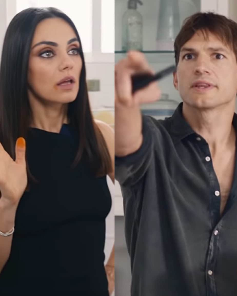 Just Jaredさんのインスタグラム写真 - (Just JaredInstagram)「Mila Kunis stole Ashton Kutcher’s @cheetos in a hilarious Super Bowl commercial that also features Shaggy. Tap this photo at the LINK IN BIO to watch now. #MilaKunis #AshtonKutcher #SuperBowl #Cheetos Photo: YouTube」2月8日 11時36分 - justjared