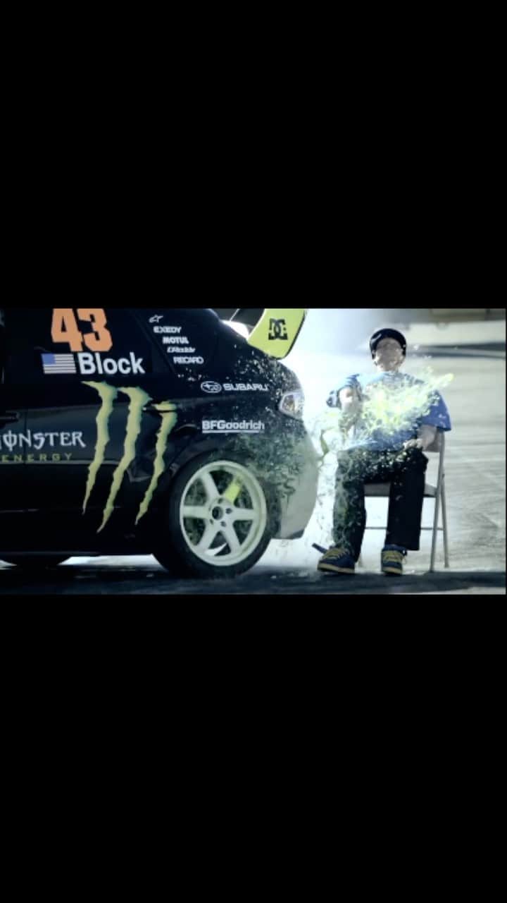 ケン・ブロックのインスタグラム：「Some moments from each Gymkhana film stand out more than others. I really like the backwards entry from the first Gymkhana film (“Testing & Practice”), the slow motion water balloon pop from Gymkhana TWO, and the wall ride on the 51 degree banking in Gymkhana THREE. So, what’s your favorite moment? Let me know in the comments below. #Gymkhana」