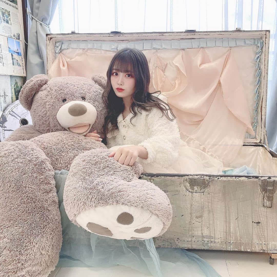 茉井良菜さんのインスタグラム写真 - (茉井良菜Instagram)「🕯🧸🤍」2月8日 3時42分 - yonsuchan