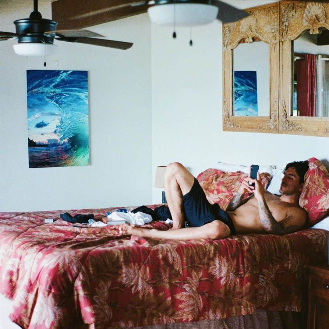 ガブリエル・メディーナのインスタグラム：「Dominguera🤙🏼 @rafael_moura」