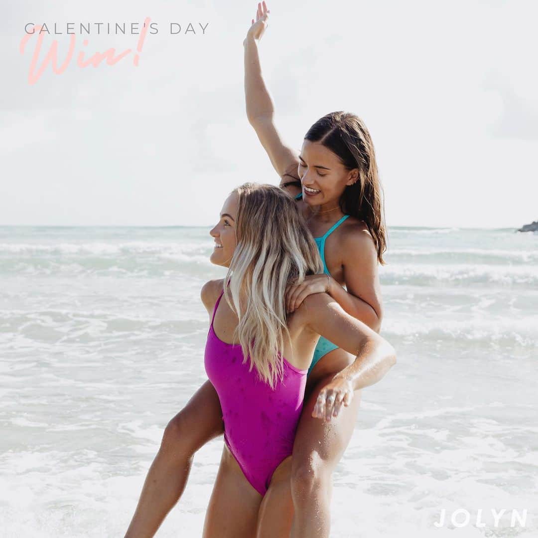 JOLYN Swimwearのインスタグラム：「This Valentine's Day, we want to make you feel EXTRA special, so we're giving you & your GALentine’s the chance to win a brand new bikini or onesie EACH! 👙💞 all you have to do is grab your gal pals, snap a pic in your JOLYN's & follow the rest of the steps below to be in to win! ✨  HOW TO WIN A NEW PAIR OF TOGS FOR YOU & YOUR #JolynGALentines:  💗 LIKE this post  📸 UPLOAD a photo of you & your #JolynGALentines rocking your JOLYN's!  🌹 TAG us in your post & caption (@jolynaustralia) + #JolynGALentines - DM us a screenshot if your profile is private  🥰 MAKE SURE you & your #JolynGALentines are following us!  The winning group pic will be announced next Monday 15th of February (the day after Valentine's Day). Time to start planning that epic snap you're gonna get with your GALentine's after training! 🏊‍♀️👯‍♀️💁‍♀️ // #jolynaustralia 📸 @calinjonesphoto」