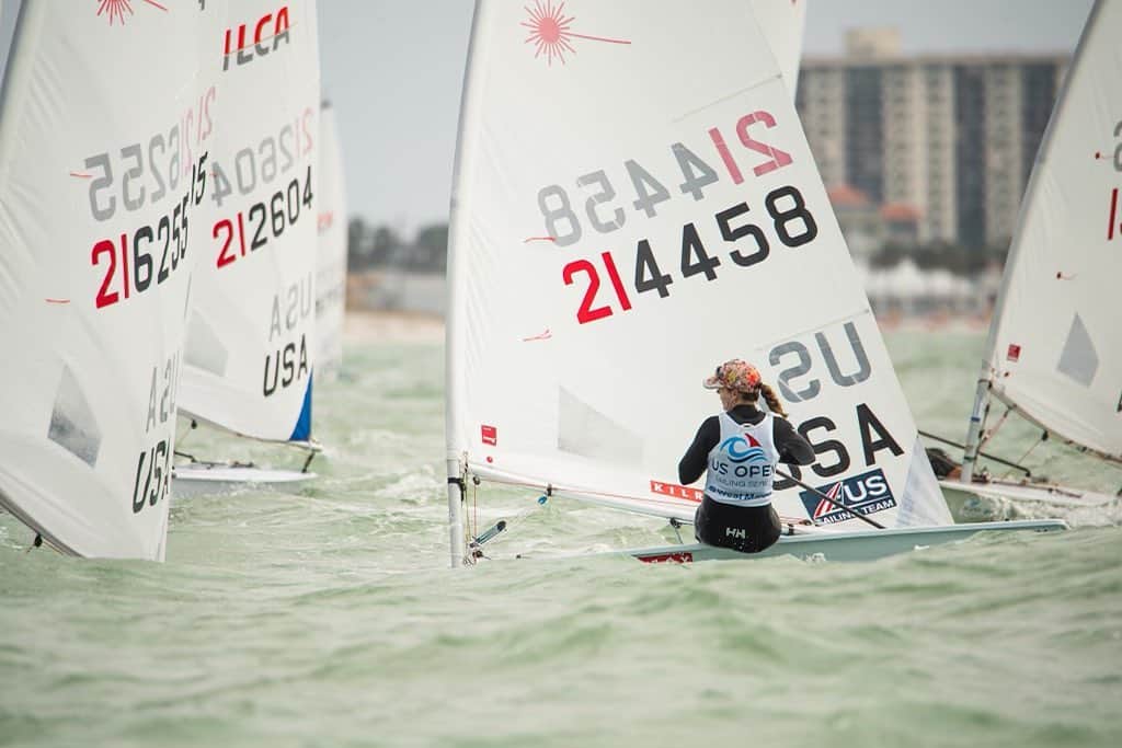 ペイジュ・レイリーのインスタグラム：「2nd it is at @westmarineinc US Open Sailing Series 🏅 Thank you to everyone who made this event happen!  • • • #sailing #teamusa #girl #athlete #sunday #superbowl2021」