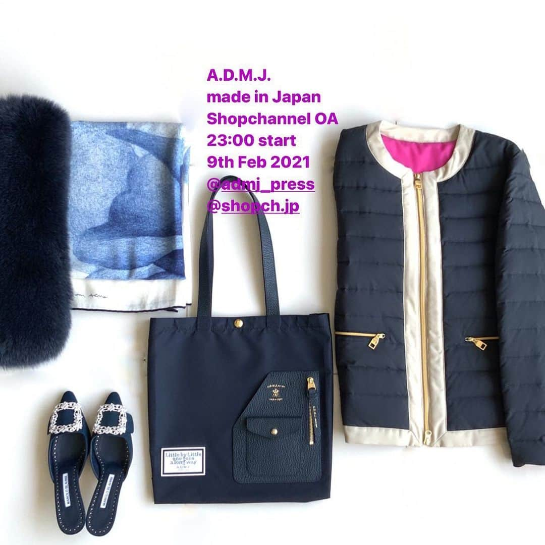 A.D.M.J.co.,Ltdさんのインスタグラム写真 - (A.D.M.J.co.,LtdInstagram)「#admj #admjofficial #bag #totebag #madeinjapan #バッグ　#トートバッグ　#ショップチャンネル　#shopchannel」2月8日 7時54分 - admjofficial_bag