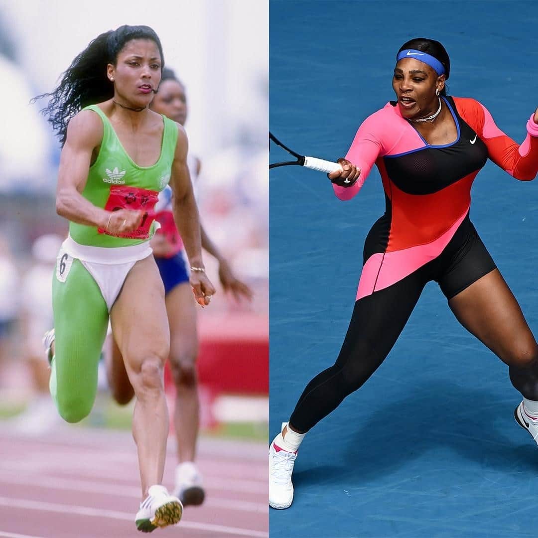 オリンピックチャンネルさんのインスタグラム写真 - (オリンピックチャンネルInstagram)「Serena Williams is making a statement on day one of the ⁠@australianopen. Not only did she win her first game, but she also did it wearing a one-legged catsuit inspired by Flo-Jo! 🎾⁠ ⁠ Hit the link in bio to find out what 2021 has in store for the Olympic champ. 📝⁠ ⁠ @serenawilliams ⁠ @TeamUSA」2月8日 20時03分 - olympicchannel_x