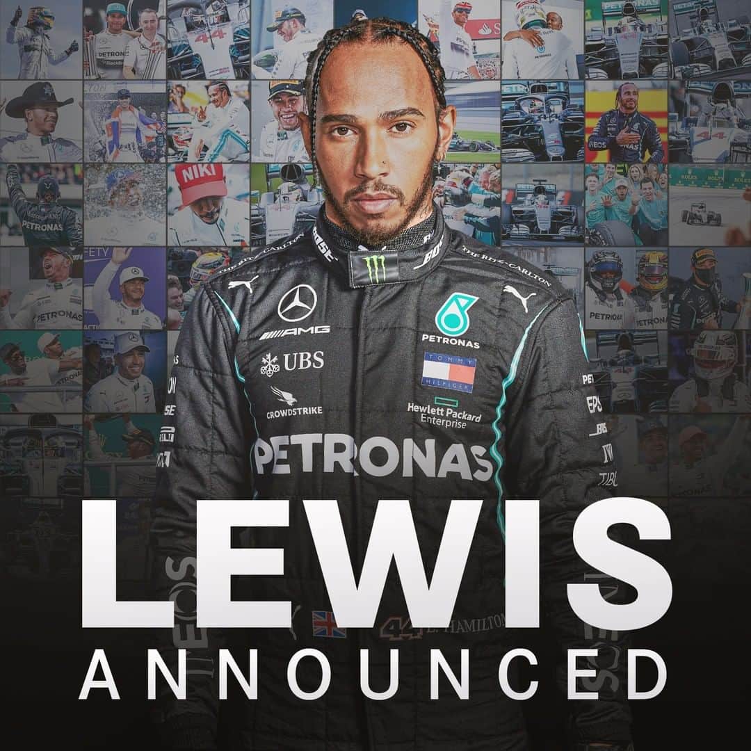 Mercedes AMGさんのインスタグラム写真 - (Mercedes AMGInstagram)「#LewisAnnounced」2月8日 20時16分 - mercedesamg