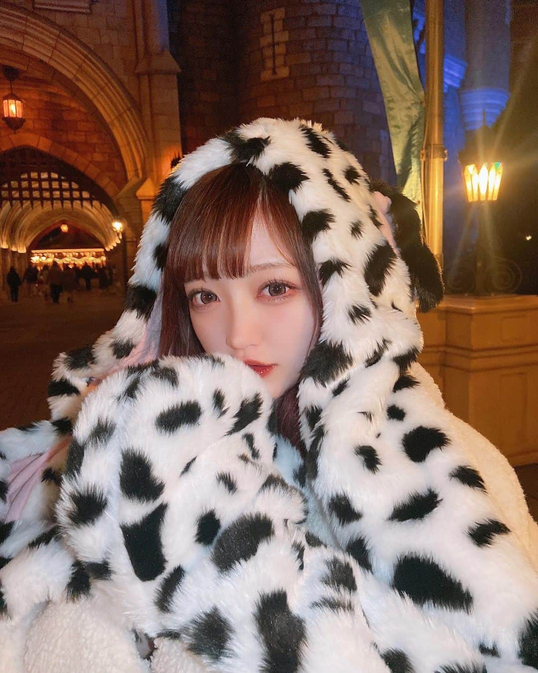 小林莉奈さんのインスタグラム写真 - (小林莉奈Instagram)「久しぶりのディズニー幸せ空間すぎた🥲🤍 夜のディズニーエモくて好き〰️♡  #disney  #ディズニー #ディズニーランド #101匹わんちゃん #東京ディズニーランド」2月8日 20時25分 - rina_yoruami