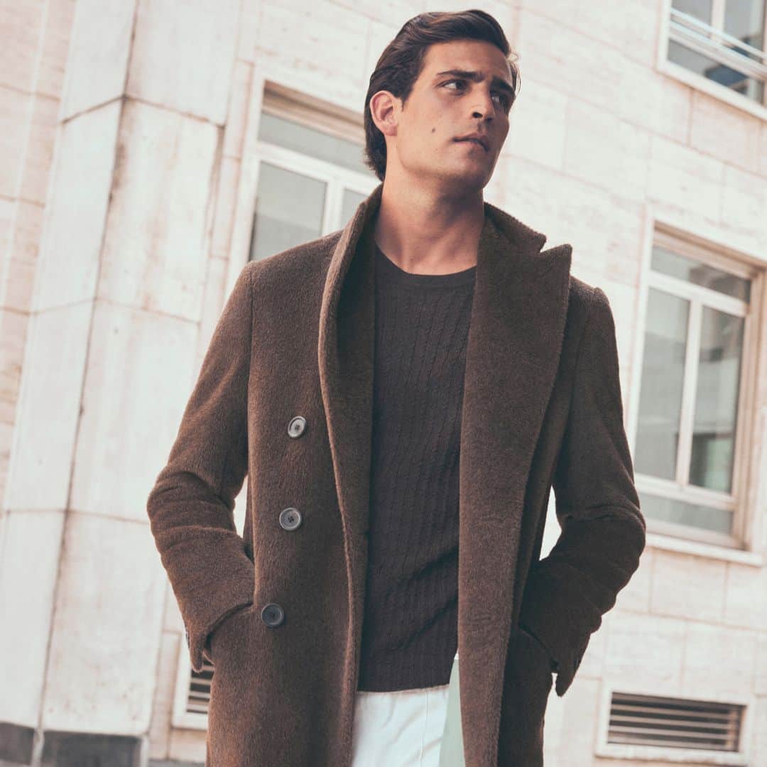 のインスタグラム：「Smooth fit, casual attire. #PalZileri #FW20⁣ ⁣ @stefanogaluzzistudio @vankhokhlov @davebramby @marco__rossetti @giulioggv」