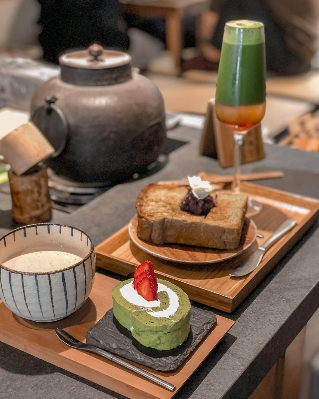 Lilian莉安のインスタグラム：「- 絕對會想再訪的店🍵 #台中 #台中喫茶店 #抹茶」