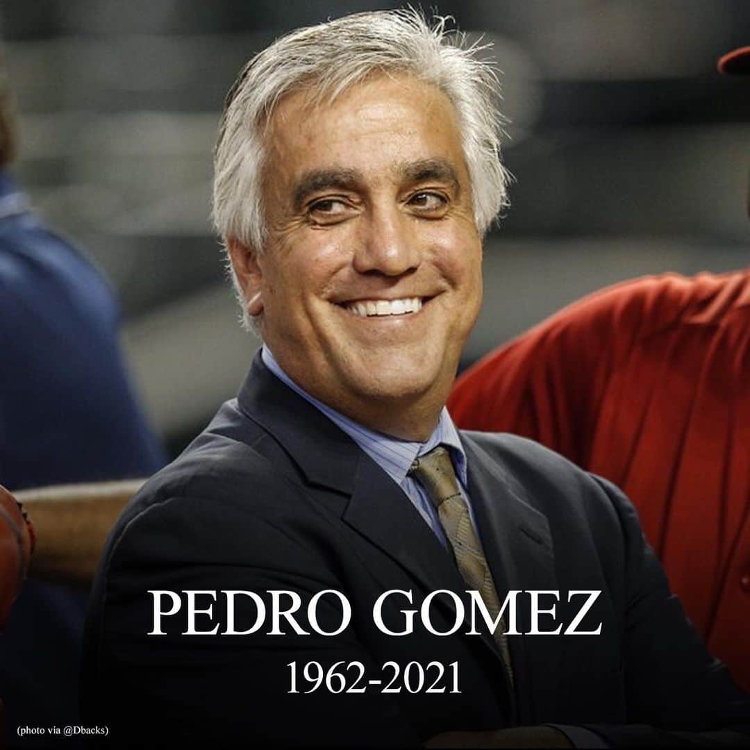 MLBさんのインスタグラム写真 - (MLBInstagram)「We are shocked and saddened by the passing of national baseball reporter Pedro Gomez. He was 58.」2月8日 12時57分 - mlb