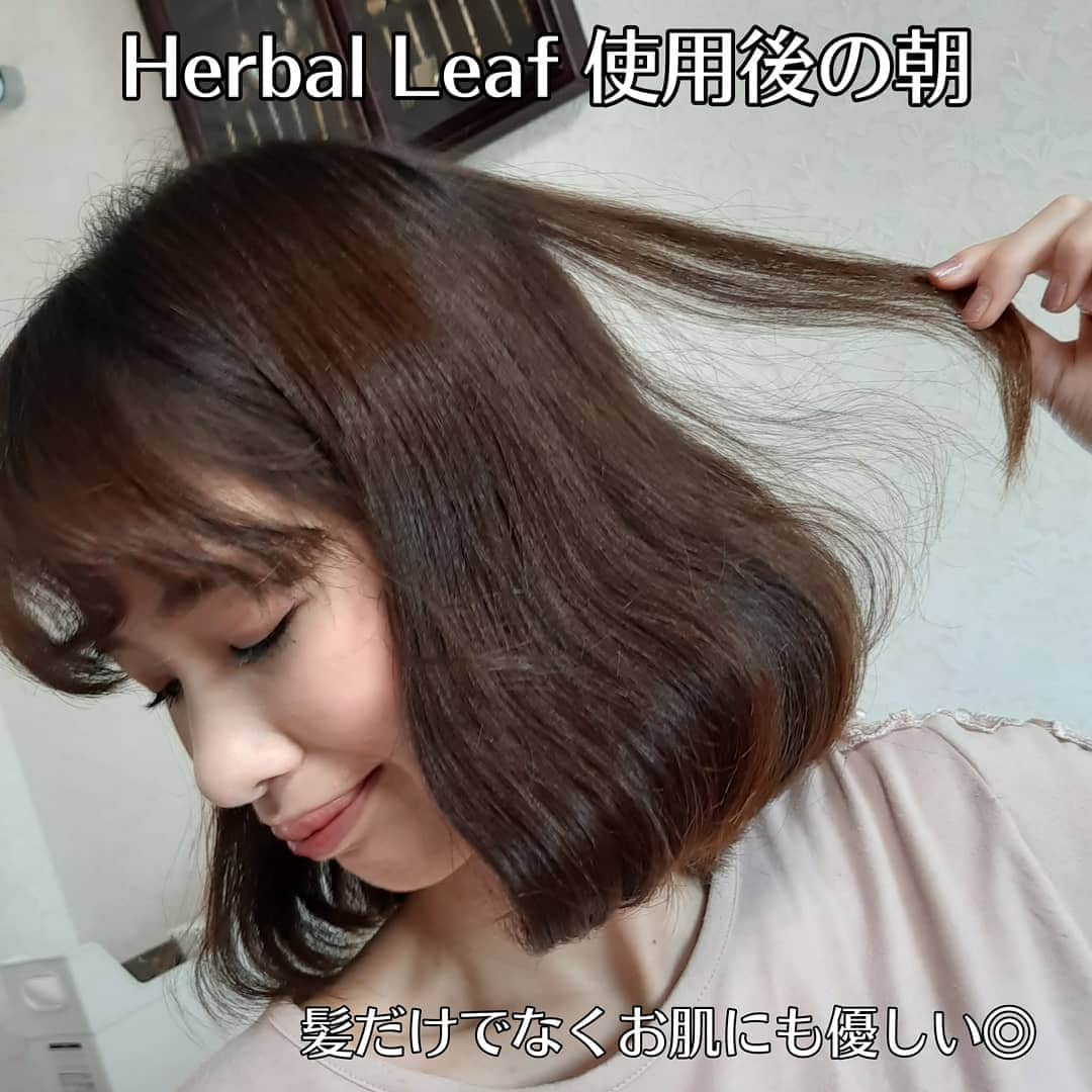 菅原京香さんのインスタグラム写真 - (菅原京香Instagram)「🌿  Hearbal Leaf(ハーバルリーフ)  ↑私が3ヶ月くらいずっと使ってるシャンプーです！↑  (何回かInstagramで紹介しました✨)  このシャンプーは、美容師さんも絶賛していて、頭皮だけではなく肌にもいいシャンプーなんです🧴  天然由来100％で無添加&ノンシリコンだから、安心して使えます🙇  髪の毛の質感は、第一印象に大いなる影響を与えるので今悩んでる方は是非使ってみてください😍  2週間ほどで髪質が変わったな～っていう実感は得られました🎵  #ハーバルリーフ #HerbalLeaf #シャンプー #オーガニック #オーガニックシャンプー #ボタニカル #ボタニカルシャンプー #ノンシリコン #アミノ酸 #弱酸性 #低刺激 #敏感肌 #マタニティマーク #monipla #utukcia_fan」2月8日 13時28分 - kyoka_collection_