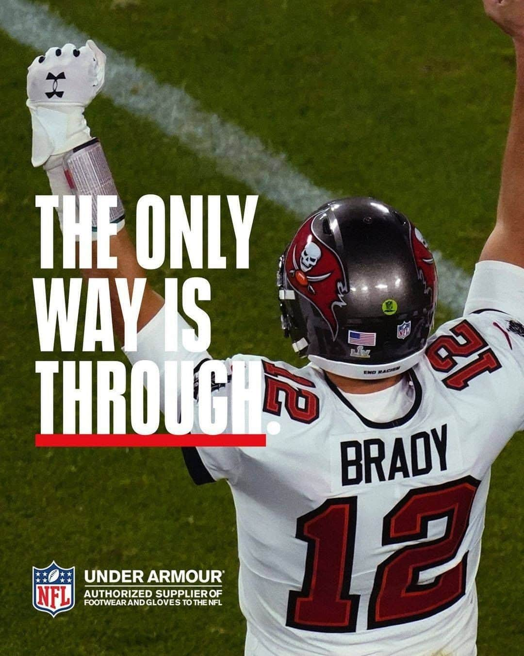 Under Armourさんのインスタグラム写真 - (Under ArmourInstagram)「. 🏆 x 7 + 5 MVPs 名実ともに 🐐  歴史を塗り替え続ける Congratulations @tombrady  #TheOnlyWayIsThrough #前へ   #トムブレイディ #アンダーアーマー」2月8日 14時25分 - underarmourjp