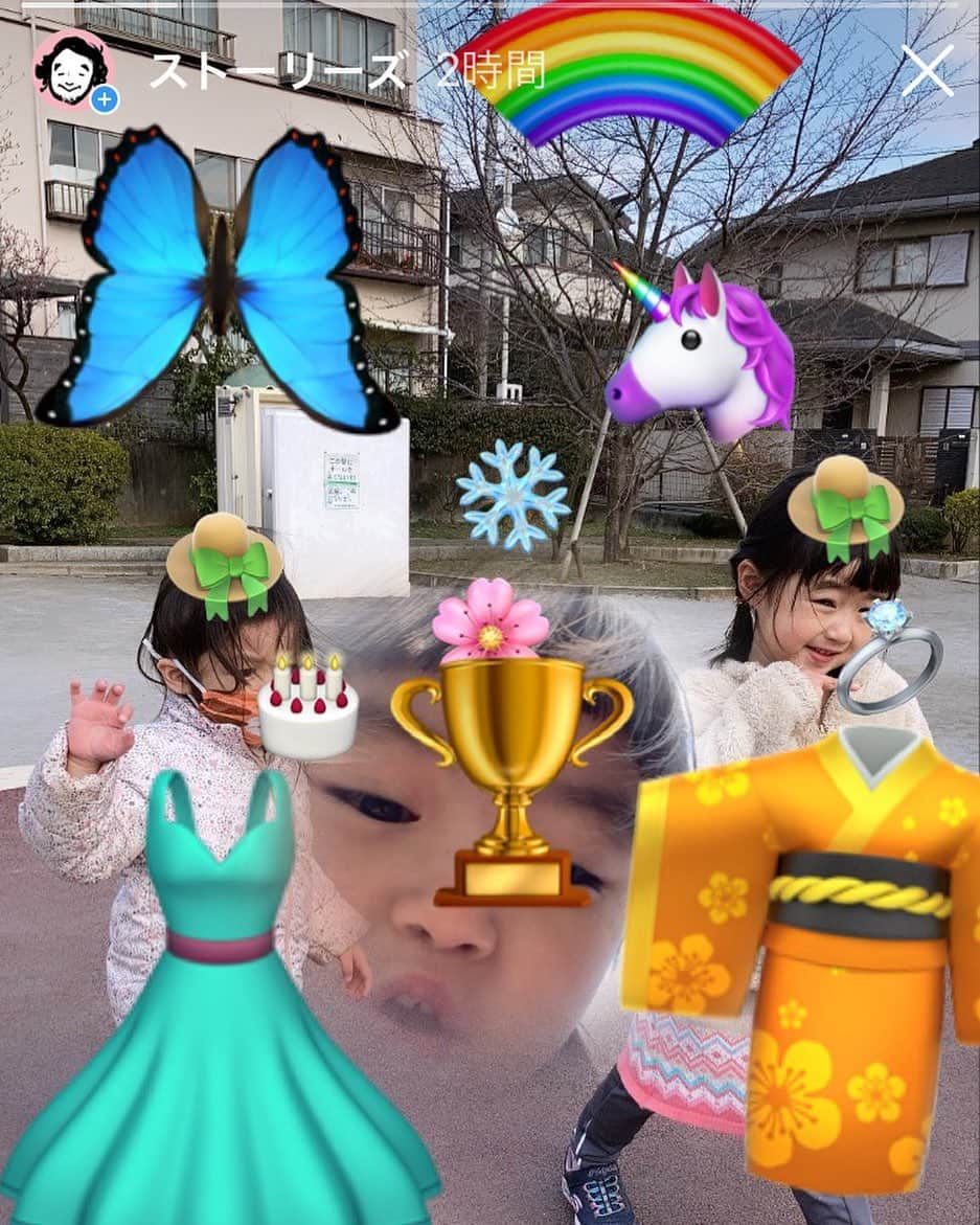池田鉄洋のインスタグラム：「勝手に子供がデコりまくった写真をストーリーズにあげちゃってたんですよー！ なーにー？　やっちまったなぁ！ 男は黙って、 削除！  にしても、あまりにも前衛的だな。」
