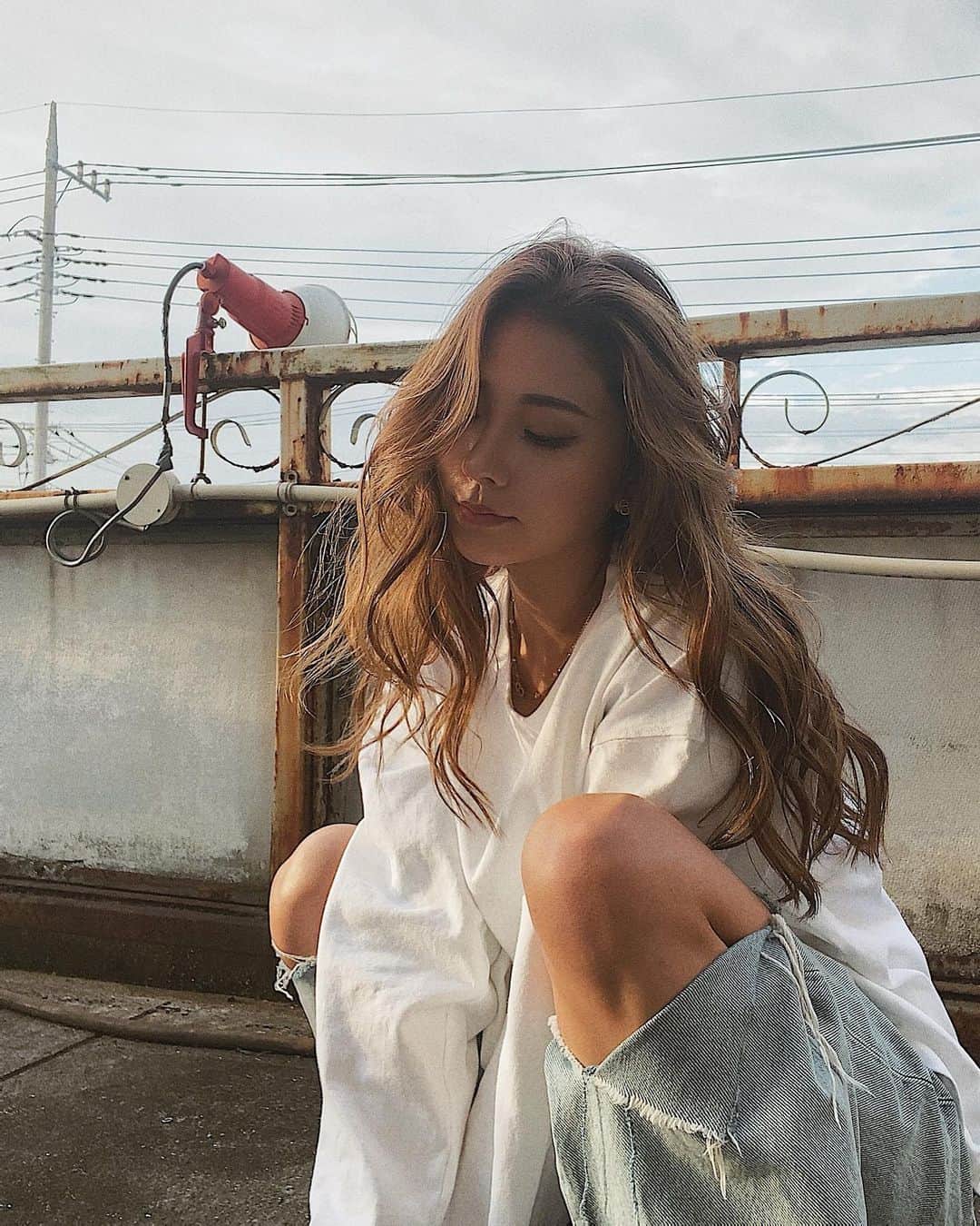LISAのインスタグラム：「いつかの。  #写真がねーだよ #fashion#northface#moussy」