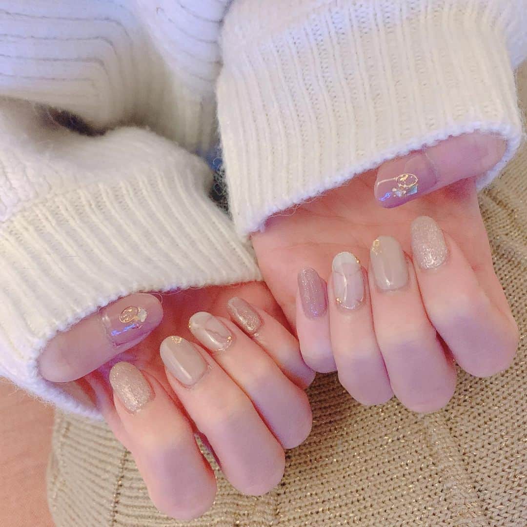 薄井美樹のインスタグラム：「new nail 💅」