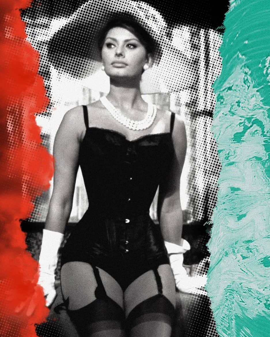 Vogue Españaさんのインスタグラム写真 - (Vogue EspañaInstagram)「Sophia Loren lleva toda la vida defendiendo la pasta y el aceite de oliva como sus ‘secretos’ de belleza fundamentales 🍝Sin embargo, lo que realmente esconde es una autoestima a prueba de balas y el haberse sabido querer en todas las fases de su vida ❤️ {La historia completa en el link de nuestra biografía🔝}. ▪️Collage: @oscargermade」2月8日 17時31分 - voguespain
