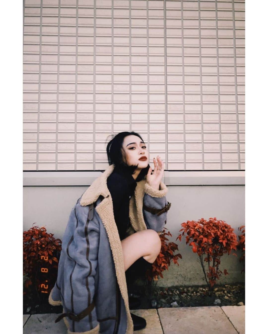 Marianaさんのインスタグラム写真 - (MarianaInstagram)「:) ・ Today's weather is in a bad mood.☁️  【 Jacket : @beep_ss 】」2月8日 17時55分 - babygirrrr_x0.5