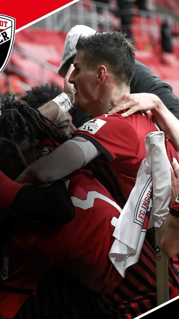 FCインゴルシュタット04のインスタグラム：「TON AN 🔊➡️ Gänsehaut PUR 👂😍 Zieht euch das rein, #Schanzer ⚫️🔴  ___ Die letzten 2 Minuten vom Last-Minute-Wahnsinn ungeschnitten im O-Ton von @radiogalaxyingolstadt Moderator Manuel #Wiesinger, der komplett durchdreht. So kann man in die Woche starten! 🔥😂 . . #schanzerdassindwir #Schanzerfürimmer #Ingolstadt #FCI #FCIngolstadt #3Liga #zeigtsuns #fu3ball #soccer #fussball #football #futbol #immerweiter #zamhoidn #Team #heimspiel #Stadion #Dahoam #AudiSportpark #Rückrunde #FCIVIK #Viktoria #Köln #ViktoriaKöln #cologne #Matchday #Heimsieg #wahnsinn」
