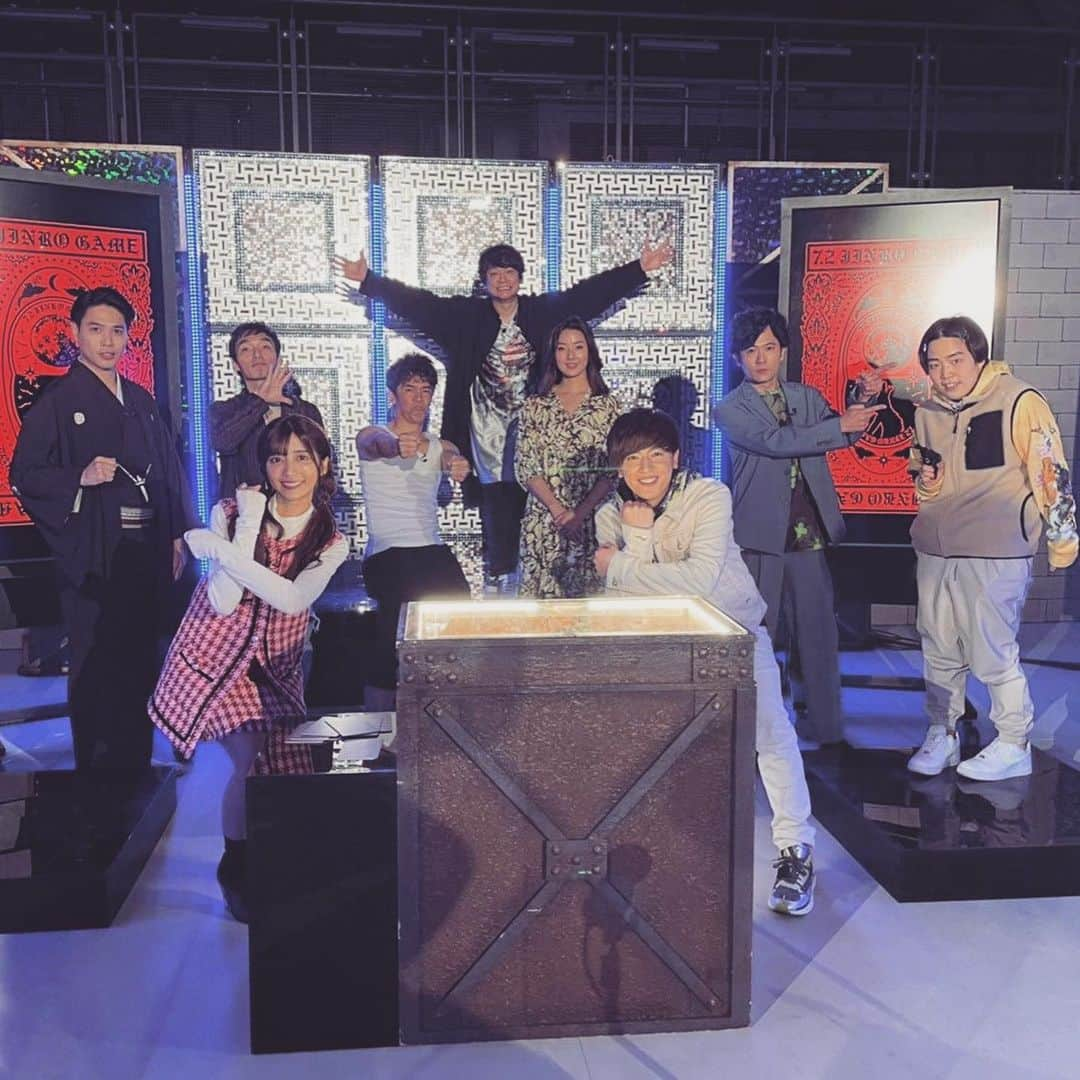 瀧川鯉斗さんのインスタグラム写真 - (瀧川鯉斗Instagram)「ななにー！ 人狼ゲーム楽しかった！ #ななにー#香取慎吾#稲垣吾郎#草彅剛 #武井壮#みちょぱ#ゆりやんレトリィバァ#すみれ#加藤清史郎#松田ゆう姫 #ゆん#ヴァンビ#クロちゃん」2月8日 19時22分 - koitotakigawa