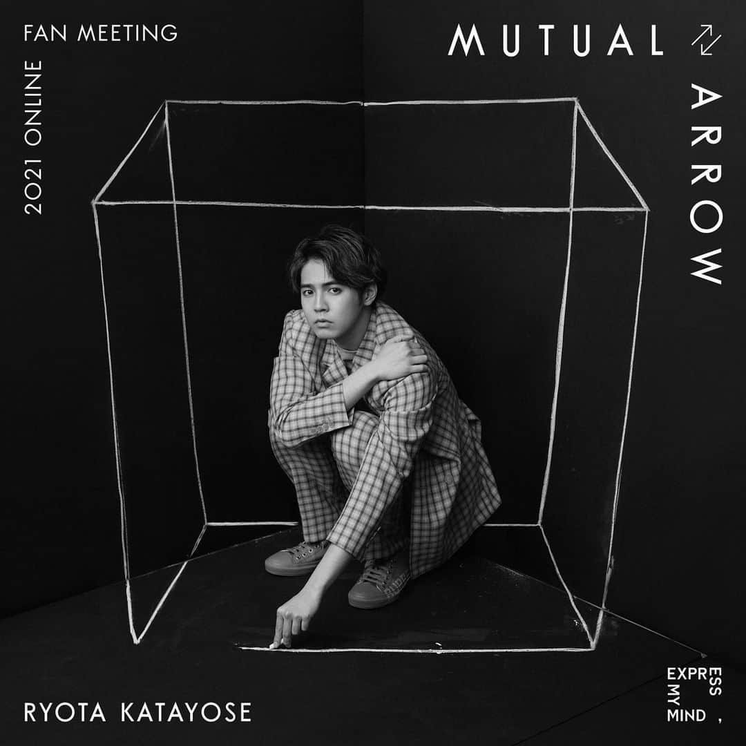 片寄涼太のインスタグラム：「Ryota Katayose 2021 Online Fan Meeting "MUTUAL ARROW" will broadcast on March 6.  I’m really happy to finally share this news to all my fans!!  Please stay tuned more information here!!  ➡︎www.expressmymind.com (@express_my_mind_official ) I hope my arrow hits your heart and makes you smile... 🏹🌏✨  #ExpressMyMind」