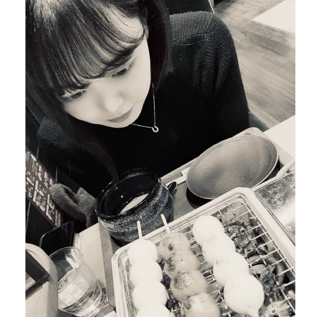 杉本美友のインスタグラム：「･ ｵﾀﾞﾝｺﾞｩ(｢🍡･ω･)｢🍡 ･ #お正月#お団子#過去pic#🍡#🇯🇵#japan」