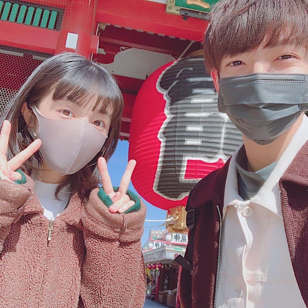谷口朝香のインスタグラム：「浅草デート🥰」