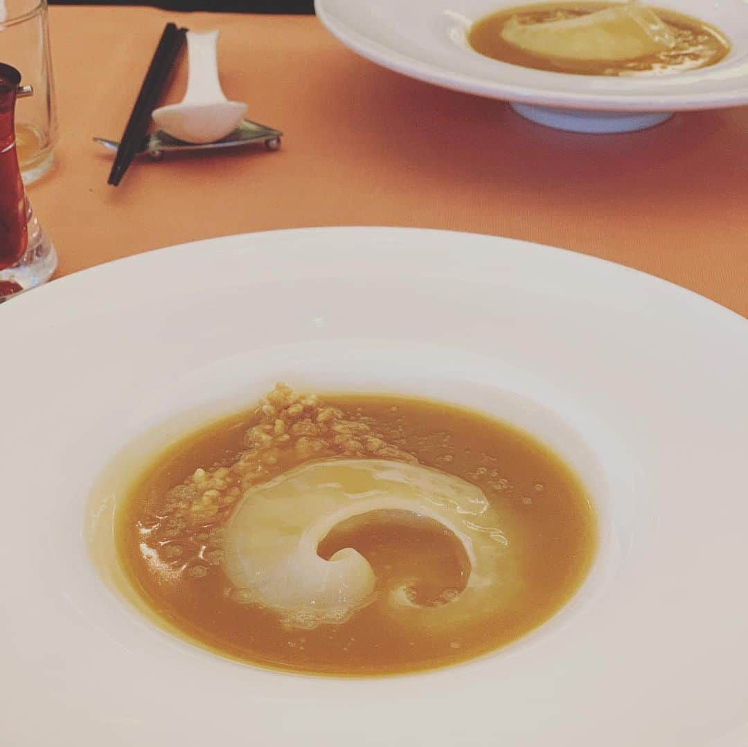 木村了さんのインスタグラム写真 - (木村了Instagram)「お仕事前のランチ。  今日は中華。  食べ過ぎた。  でも美味しかった✨  #夫婦ランチ #中華 #陰山樓」2月8日 21時59分 - r_k0923