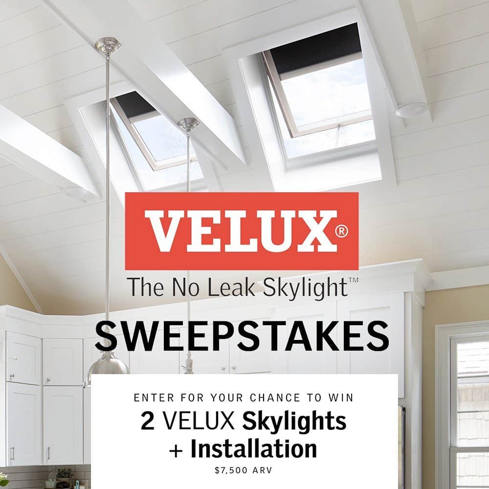 HGTVさんのインスタグラム写真 - (HGTVInstagram)「Brighten your home *and* your mood with natural light. 🌞 Enter for your chance to win 2 VELUX skylights + installation at our #LinkInBio⁠⁠ ⁠⁠ NO PURCHASE NECESSARY. Ends 2/22. To enter and for more details, click on the #LinkInBio or visit http://hg.tv/veluxsweeps」2月8日 23時01分 - hgtv