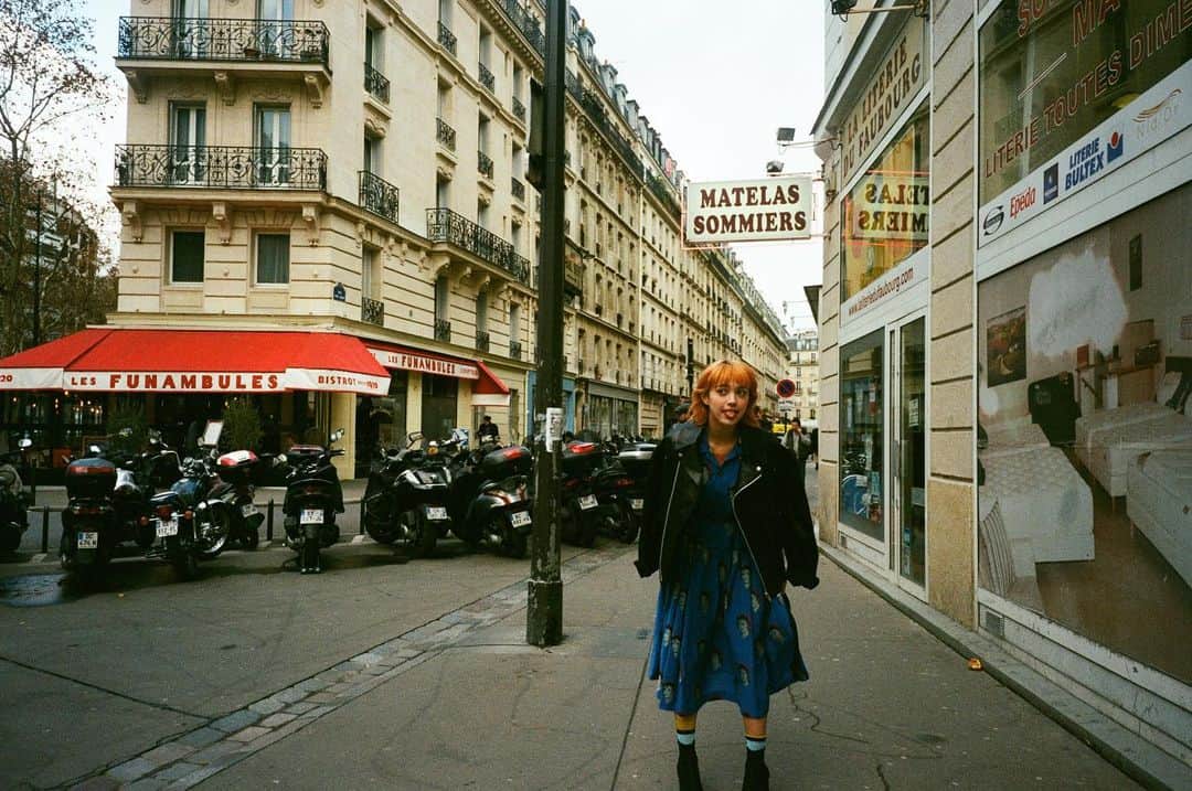 モーガン茉愛羅さんのインスタグラム写真 - (モーガン茉愛羅Instagram)「🥨Self portrait in Paris 2019🥨🥨🥨  Wearing @undercover_lab」2月8日 23時31分 - malaciel