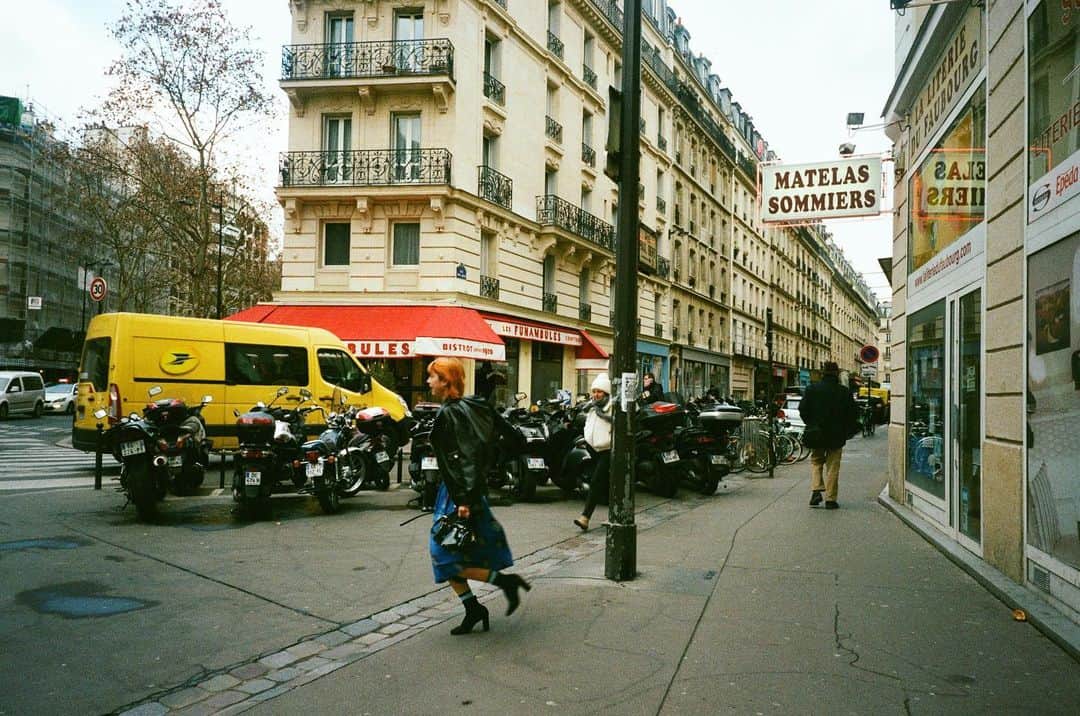 モーガン茉愛羅さんのインスタグラム写真 - (モーガン茉愛羅Instagram)「🥨Self portrait in Paris 2019🥨🥨🥨  Wearing @undercover_lab」2月8日 23時31分 - malaciel