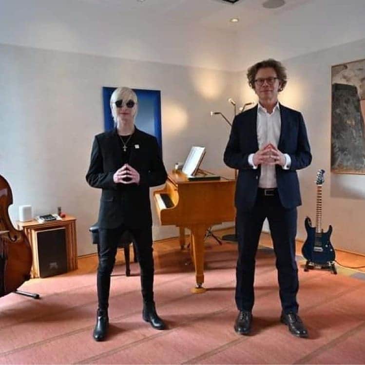 YOHIOさんのインスタグラム写真 - (YOHIOInstagram)「I had the privilege of visiting the embassy of Sweden and have lunch with the ambassador @ambassador_takayama . After that we had a live talk - "Swedish Online Fika" - where we discussed music and Japan, among other topics.  You can watch the talk on the embassy's official YouTube channel (in English).  I am blessed to be able to do what I do.  I hope for many more decades of great and fruitful Sweden-Japan relations.   Thank you Mr. Ambassador and @swedenintokyo for having me over.  I look forward to many more talks in the future.   ありがとうございました！ Tack!   ---- #YOHIO #swejpn #swedenjapan #スウェーデン大使館」2月9日 0時05分 - yohio