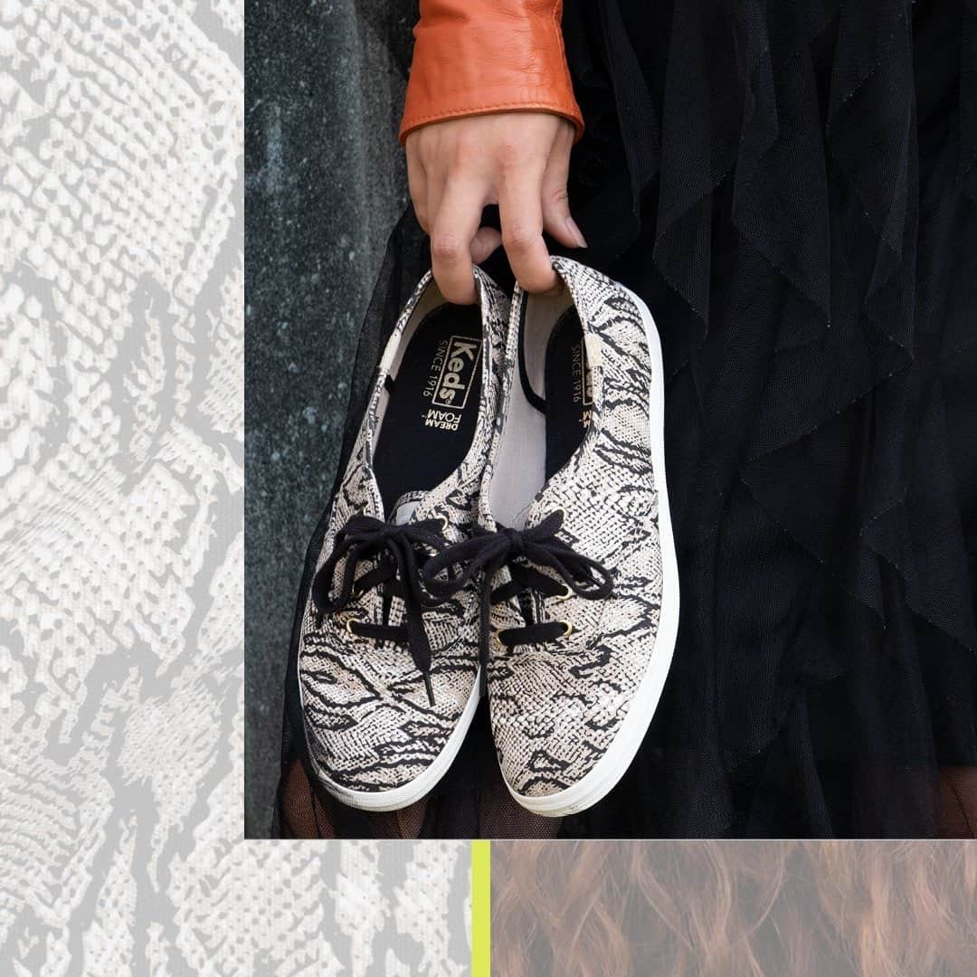 Kedsのインスタグラム：「Searching for snake print? Looking for leopard? You're in luck. Tap to shop before your size sells out!」