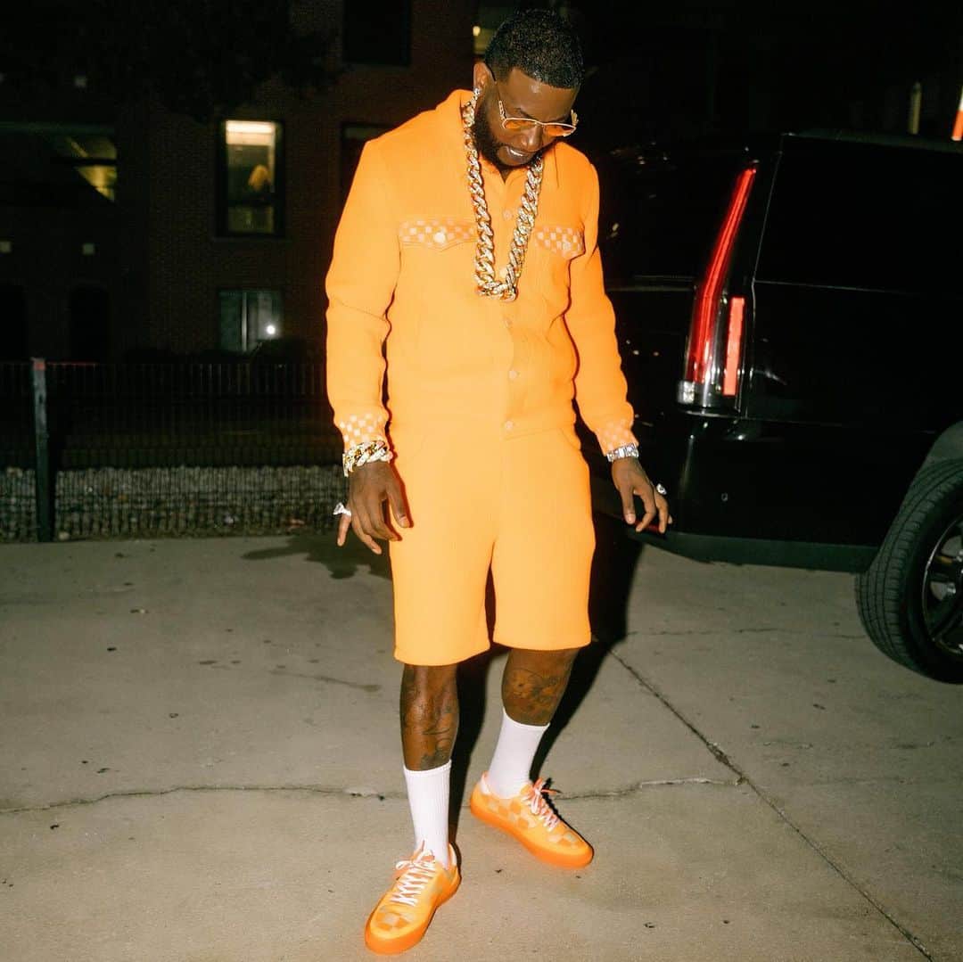 グッチ・メインのインスタグラム：「Old Rich Ass Nigga Got Everything O.R.A.N.G.E 🍊」