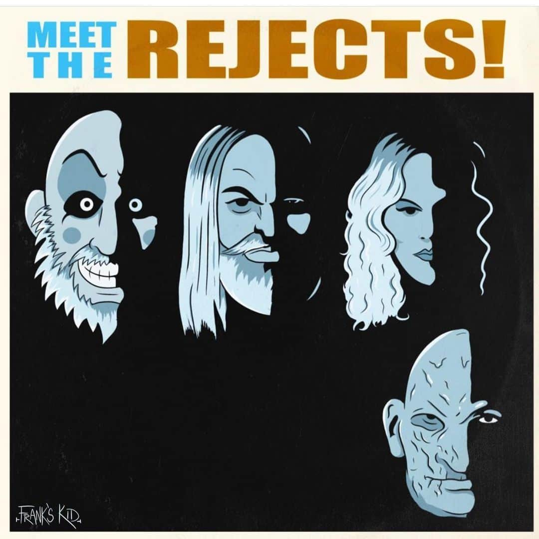 ロブ・ゾンビさんのインスタグラム写真 - (ロブ・ゾンビInstagram)「Dig this excellent art by @franks_kid . Forget the Fab Four... meet the stab Four. #thedevilsrejects #robzombie #sherimoonzombie #billmoseley #sidhaig #matthewmcgrory #thebeatles」2月9日 0時49分 - robzombieofficial