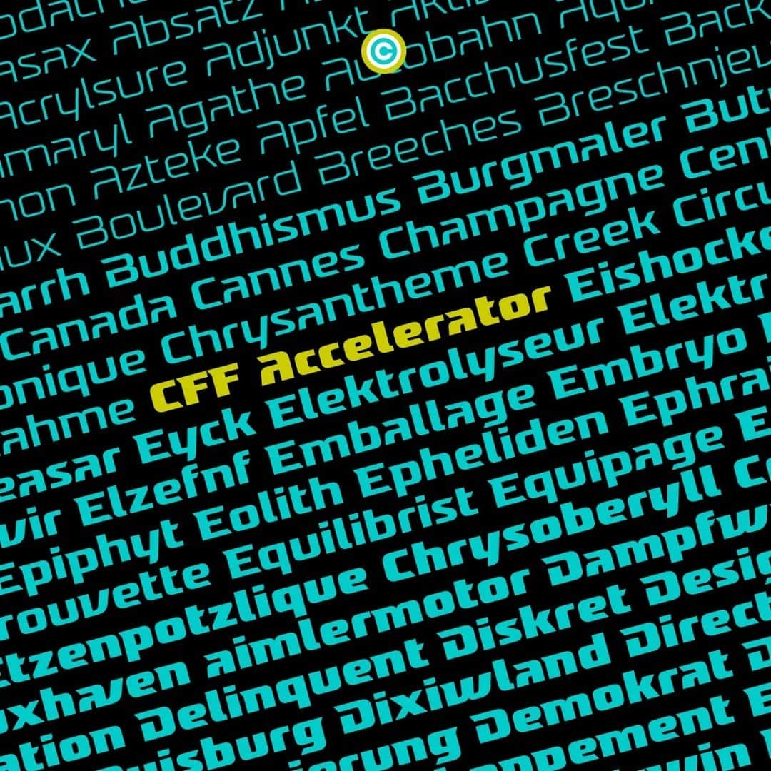 myfontsさんのインスタグラム写真 - (myfontsInstagram)「📷 by @charactersfontfoundry: NEW RELEASE → CFF Accelerator Roman is the ultimate logo typeface. It’s an efficient font family, consisting of 8 fonts with 4 weights and 2 widths. The masculine wide shoulders and sharp diagonal serifs are instantly recognizable and leave a lasting impression. CFF Accelerator is a space-age font made for heavy lifting.   The original Accelerator Italic font was designed in 2005, making it our very first commercial font. It was created as an all-caps typeface. Now, the new Accelerator Roman font family has lowercases, an extended glyph set, a gazillion discretional ligatures, and loads of OpenType features.  CFF Accelerator is currently our all-time bestseller!  ––––––––––––  Accelerator Light  Accelerator Regular  Accelerator Bold  Accelerator Black  Accelerator Light Extended  Accelerator Regular Extended  Accelerator Bold Extended  Accelerator Black Extended  Accelerator Italic  ––––––––––––  2 Widths  4 Weights  5 Stylistic Sets  8 Fonts  17 OpenType features  96 Ligatures  596 Glyphs  ––––––––––––  → https://www.myfonts.com/fonts/characters/accelerator/ ––––––––––––  #cffaccelerator #cfffonts #type #typeface #typedesign #font #fontdesign #customtype #customfont #fontfoundry #typefoundry #customtypography #branding #welovebranding #advertising #magazine #magazinecover #packaging #logofont #logo #logotype #logotypeface #sansserif #design #thebrandidentity #displayfont @myfonts #fontshop」2月9日 1時06分 - myfonts