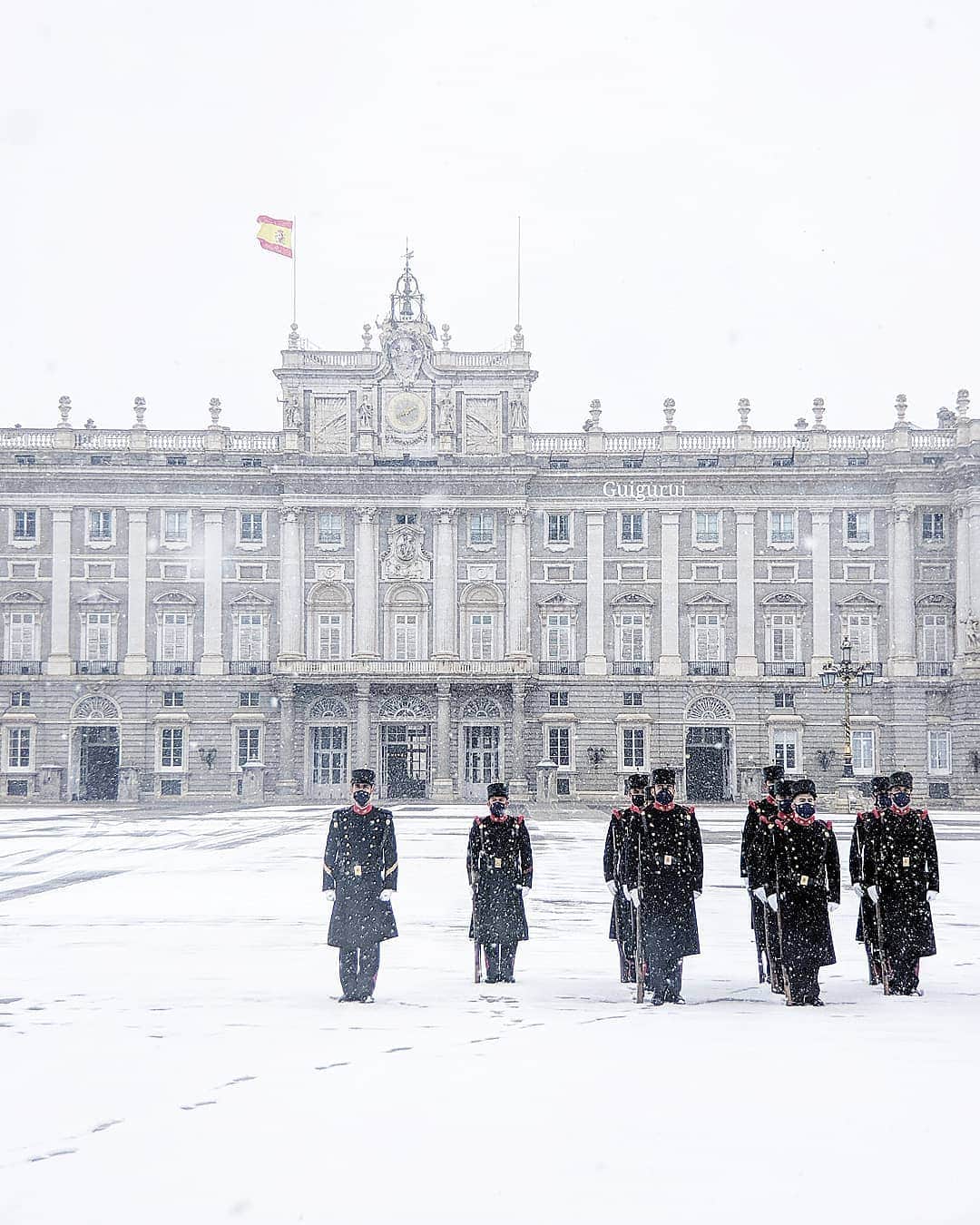Guido Gutiérrez Ruizのインスタグラム：「Hace un mes que Madrid se vistió de blanco • Its been a month since #Madrid was dressed in white」